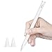 Produktbild Hydream Silikon Hülle für Apple Pencil (2. Gen) Case Cover Holder Halter Zubehör für Pro 11"/12,9" 2021/2020/ 2018 Pencil, Schön Weicher Pen Stift Grip Griff Hülse und 2 Pen Spitze Schutzhülle(Weiß)