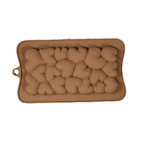 Molde de silicona hecho a mano para fondant, chocolate, caramelo, azúcar, manualidades, resina, moldes para manualidades