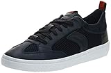 Sohle: Gummi Geox Herren U WARLEY A Sneaker, Blau (Navy C4002), 41 EU