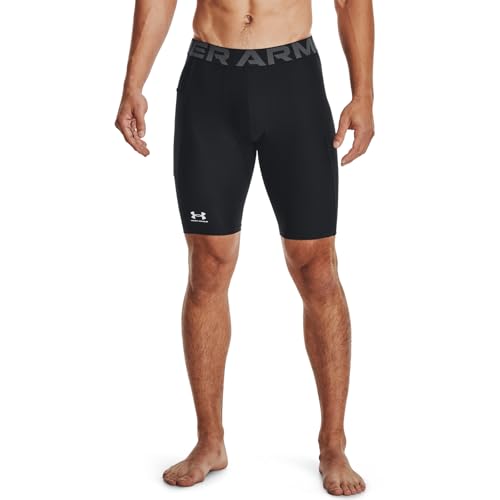 Image of Under Armour Men's Polyester Blend HeatGear Armour Long Shorts