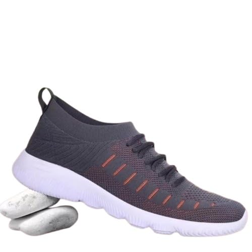 SPRENGE 22509 Zebra Orange D.Grey Casuals Shoes for Men (Orange Grey) (Orange, D.Grey, 8) (Pack of 1) (B0CV7RZQMC) Amazon Price History, Amazon Price Tracker