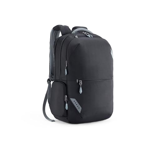 Image of American Tourister Brett 4.0 | 32.5 Ltrs | 3 Compartments | Bottle Pocket | Ergonomic Padded Back Panel & Shoulder Straps | Laptop Backpack | 1 Year International Warranty | Black