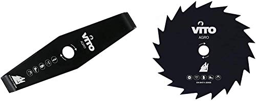 Lame pour débroussailleuse 40 dents VITO en acier durable pour défraîchir le jardin