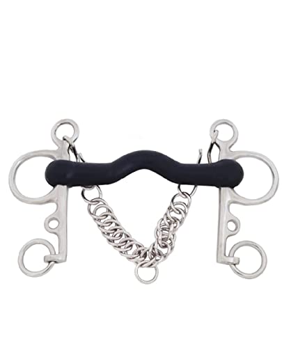 Downunder Horsemanship Sweet Iron Snaffle Bit (Square)