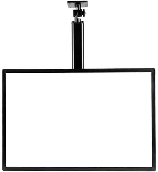Marco De Exhibición De Publicidad LED, Caja De Luz For Exhibición De Carteles Colgantes Con Varilla Telescópica, Tablero De Menú Retroiluminado A Presión Adecuado For Carteles Anuncios Avisos Letreros