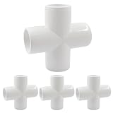Photo Gallery lifcratms raccordo a croce in pvc a 4 vie da 3/4", raccordi per tubi in pvc a croce da 1,9 cm, giunti per tubi a gomito per mobili fai da te in pvc, scaffali, mobili, tende, serre, telai per tubi - Photo Gallery lifcratms raccordo a croce in pvc a 4 vie da 3/4", raccordi per tubi in pvc a croce da 1,9 cm, giunti per tubi a gomito per mobili fai da te in pvc, scaffali, mobili, tende, serre, telai per tubi -
