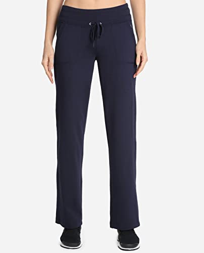 Danskin Womens Plus-Size Plus Size Drawcord Athletic Pant, Midnight Navy, 3X #TOP3