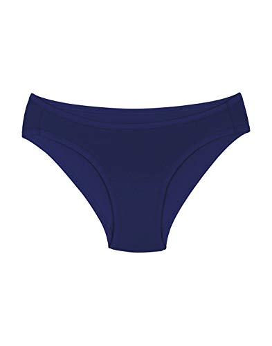 Image of Amante Solid Low Rise Cotton Bikini Panty Pack(Pack of 3)