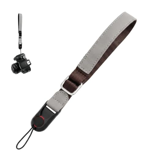 Image of embroidery Camera Strap, Camera Belt, Wrist Strap for Camera - Adjustable Quick Release Hand Strap, Mirrorless & Action Cams