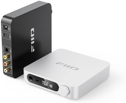 FiiO K11 Desktop 1400W Power Balanced Headphone DAC & Amplifier 384kHz/24Bit DSD256 for Home Audio/PC 6.35mm/4.4mm/RCA/Coaxial/Optical (Black)