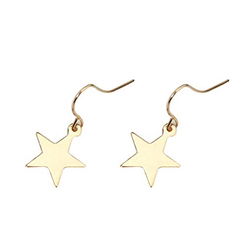 generic - Style Simple Étoiles Balancent Goutte Boucles d'oreilles en Alliage De Mode Crochet De Poisson Boucles d'oreilles Bijoux Accessoires Femme Femme Décoration De Fête Or Haute QualitéDurabilité