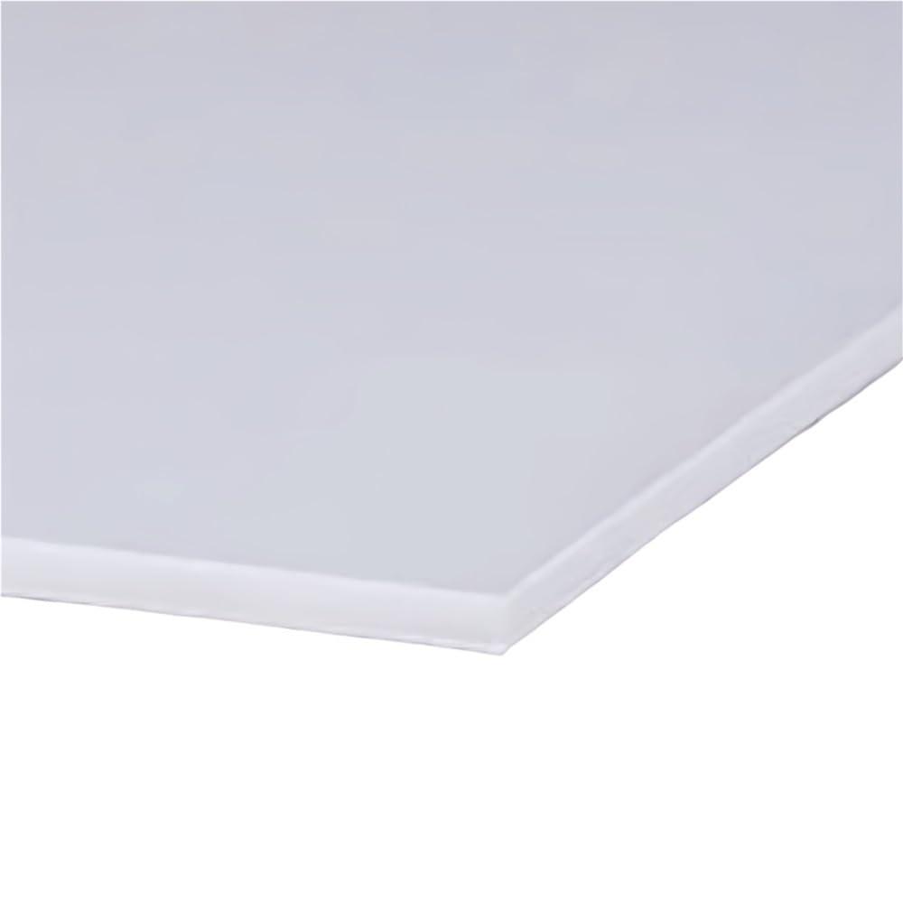 Láminas de plástico blanco, Los PP blancos cubren el paquete de 3 tamaños múltiples la resistencia impacto for corte industrial(200x200x6mm)