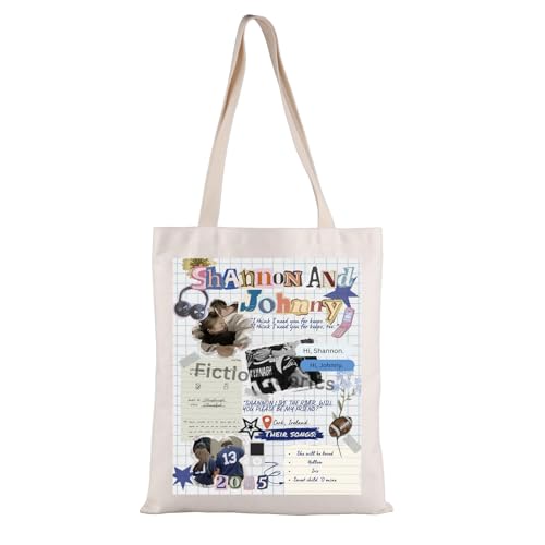 TSOTMO Romance Book Inspired Tote Bag Bookish Gift Book Club Book Lover Gift for Women Sister (THEIR SONGS tote)