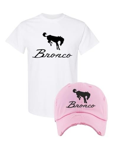 Image of Bronco Dad Hat Vintage Car Lover Embroidered Adjustable Cap