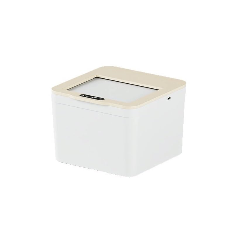 Desktop Intelligent Sensing ABS Garbage Bin Car Mounted Wall Storage Box Office Bathroom Tissue