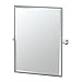 Gatco 4359FS Charlotte Framed Large Rectangle Mirror, Chrome