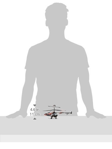 Silverlit M.I. Archer Helicopter with size reference
