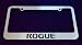 Personalized City Nissan Rogue Chrome License Plate Frame (Metal)