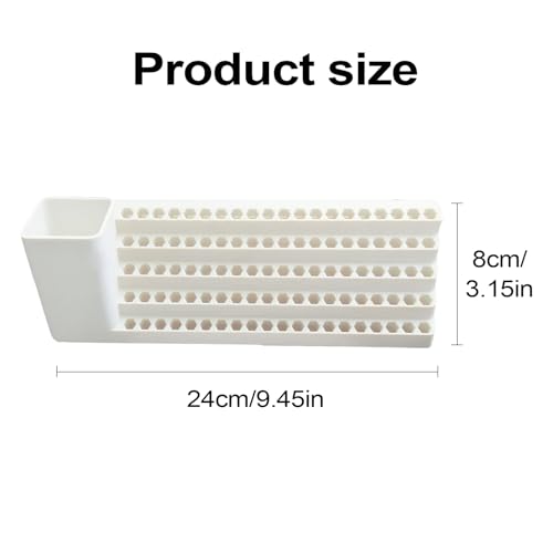 Organizador de destornilladores con soporte de brocas para optimizar espacio 6