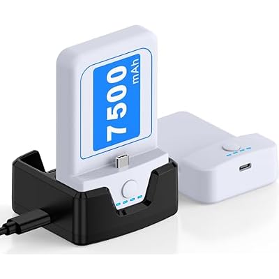 15000 mAh Rechargeable Battery Pack and Charging Dock, for Meta Quest 3/Quest 2 Accessories Kawaye Head Strap, Lightweight and Portable Battery Balance Head Pressure and Extend 7-8Hours Playtime