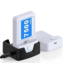 15000 مللي أمبير في الساعة حزمة بطارية قابلة للشحن وجراب شحن ، لـ Meta Quest 3 / Quest 2 Accessories Kawaye Head Strap ، خفيف الوزن وبطارية محمولة موازنة الرأس وتمديد 7-8 ساعات وقت اللعب