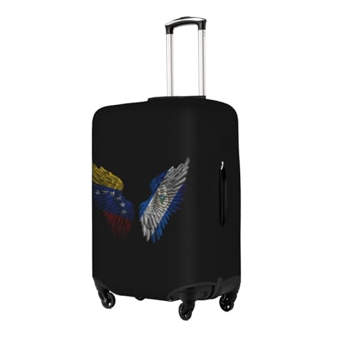 Travel Luggage Cover Wings Colombian Colombia And Nicaragua Flag 1 Fashion Washable Baggage Suitcase Protector Fit For Luggage Small2