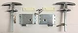 Vintage Technologies RV Trailer Double T Handles & Slam Latches DL11