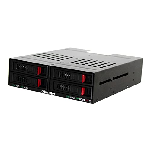 Image of CALANDIS He-2006 4X2.5Inch Slots Sata Internal Rack Hard Drive Case HDD Ssd Enclosure