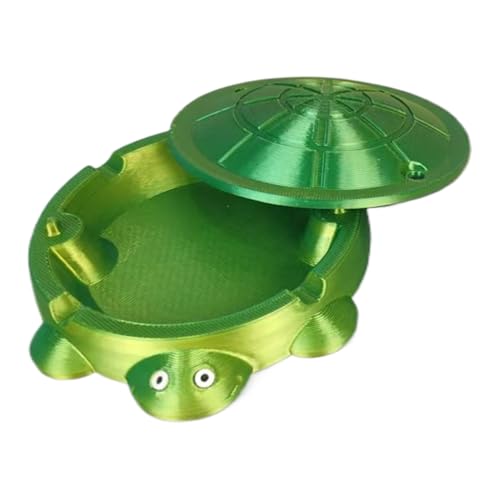 Mini Caja De Tortuga | Bandeja De Decoracion Creativa Portatil - Mini Arenero Infantil - para Ninos Pequenos Exterior Interior Jardin Playa Manualidades Arte Halloween Escritorio Oficinas