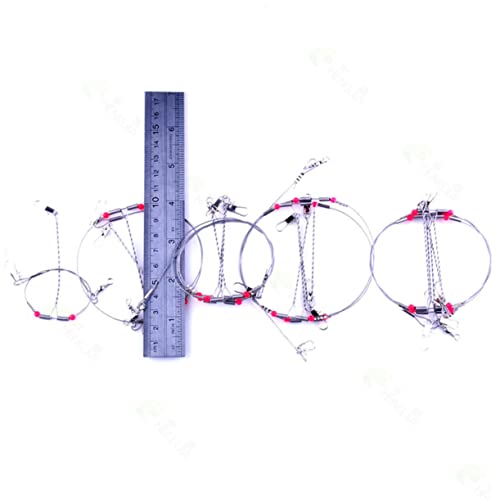 Kit de Accesorios de Pesca Profesional 10 piezas Acero Inoxidable miniatura 2