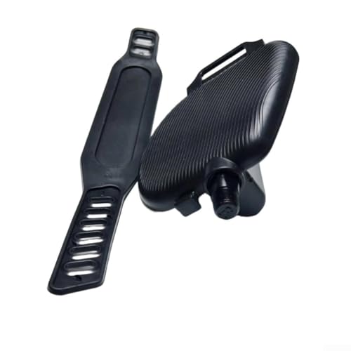 QuivyLivy Pedales de fitness para bicicletas estáticas y bicicletas de spinning con cómoda colocación de pies y marco de acero ABS PP resistente (9/16 (14 mm)