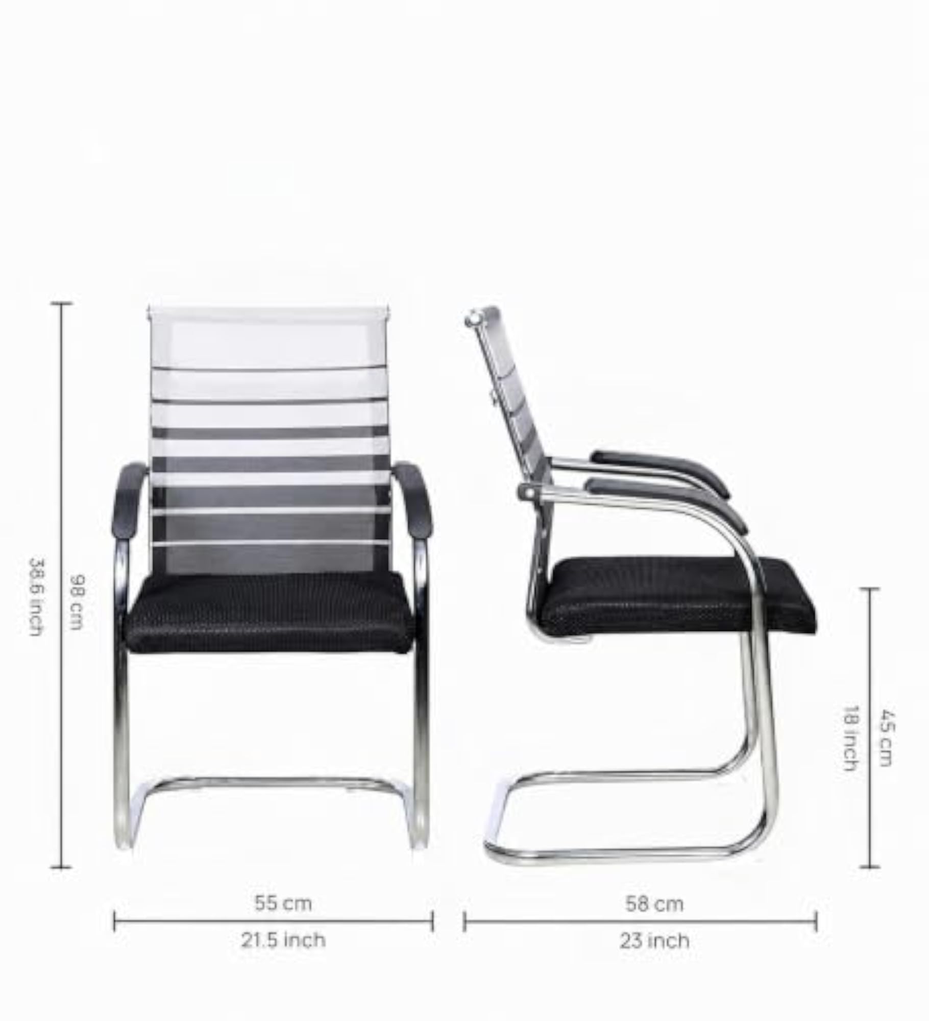 Nova Ergonomic Office Chair with Cushioned Mesh Seat