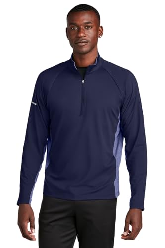 SPORT-TEK Unisex Sport-Wick Stretch Contrast Quarter Zip Pullover