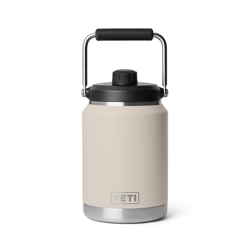 Image of YETI Rambler Half Gallon Jug 2.0, Vacuum Insulated, Leakproof, Stainless Steel with MagCap, Cape Taupe