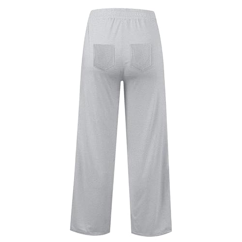 Girls Oversized Wide Leg Sweatpants Elastic Waist Drawstring Baggy Sweat Pants Lounge Athletic Pants Slacks 4-14Years4