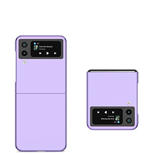 Coque Samsung Galaxy Z Flip 4 5G violette premium anti-choc