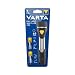 VARTA Taschenlampe mit 9 LEDs inkl. 2x AA Batterien, Day Light Multi LED F20 Leuchte, Taschenleuchte mit Anhänger, Lampe ideal für Haushalt, Angeln, Garage, Notfall, Stromausfall, Outdoor