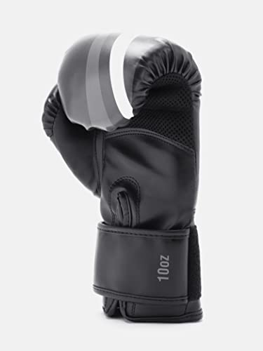 Image of cultsportone Pro Boxing Gloves with Antimicrobial Lining(CS700583 Black 8 oz)