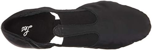 Leo Women's Jazz Sandal Dance Shoe, Black, 7 Medium US Review | Image 4