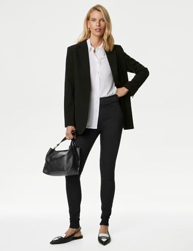 Image of Marks & Spencer Womens Light Wash High Rise Skinny Fit Jegging