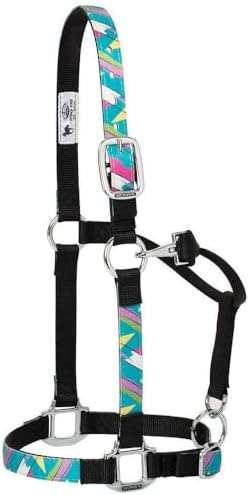 Weaver Leather Nylon Patterned Adjustable Horse Halter Leopard Average - 4