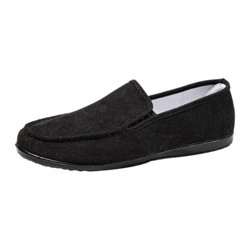 Healeved 1 Par Calzado de Zapatillas EY Zapatos Hombres cómodas Zapatillas de Deporte de Vestimenta Oxford Sneakers Men Zapatillas Transpirables Calzado Hombre : Poliuretano Negro