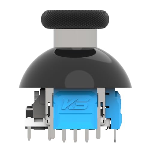 Image of VTLLN 320 Tension Adjustable TMR Magnetic Joystick Replacement, 30-80gf Force, Anti-drift Stick Repair Rotation Thumbstick Cap set for PS5 DualSense Controller