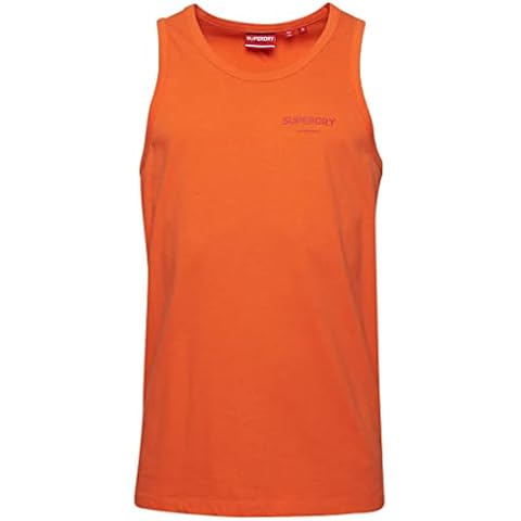 Superdry Men's Orange Sport Vest XL Cover