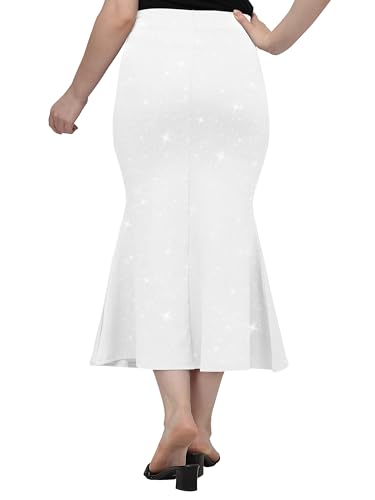 Image of Mehrang Stretchable Shimmer Saree Shapewear Petticoat for Women, Skirts for Women,Shape Wear Dress for Saree