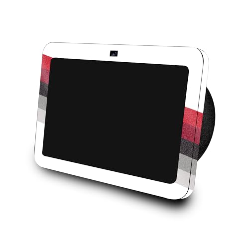 Image of Glossy Glitter Skin Compatible with Amazon Echo Show 8 (3rd Gen, 2023) - Slant Stripes - Premium 3M Vinyl Protective Wrap Decal Cover - Easy to Apply | Crafted in The USA by MightySkins