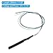 Home and Garden Parts 2mm 2m PMMA Side Glow Fiber Optic Cable Kit with 12V 0.1W Testing LED Light #CN/251024/04476