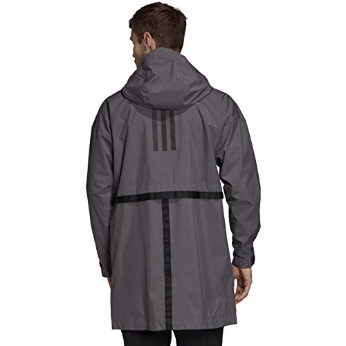 Adidas Outdoor Mens Urban Rain.rdy Parka Grey Medium #TOP1