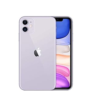 Apple iPhone 11, 64GB, Purple – Fully Unlocked (Renewed)