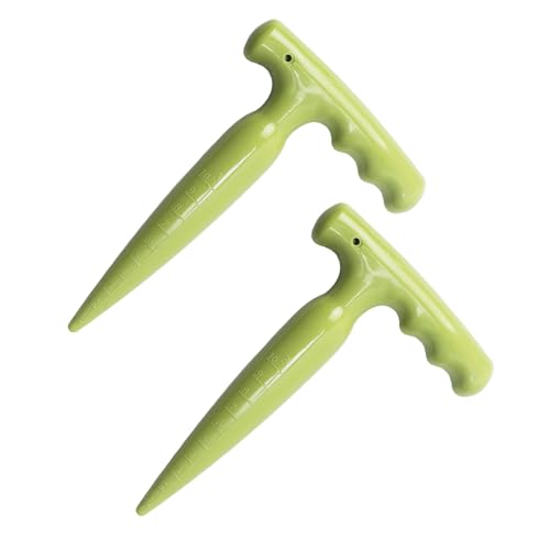 Dibber Stick Flower Bulb Planter Precisions Garden Hole Digger Tool for Accurate Seeding Placement Seedlings Dibber